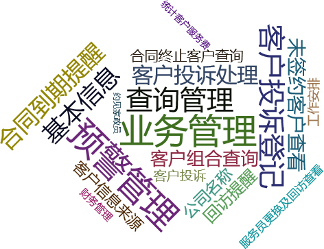 家政客户服务管理系统关键功能概览图